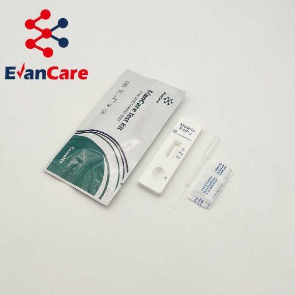 IMG-20250502-WA0020 EvanCare Medical tests kit Malaria P Falciparum P Vivax, P.f antigen test